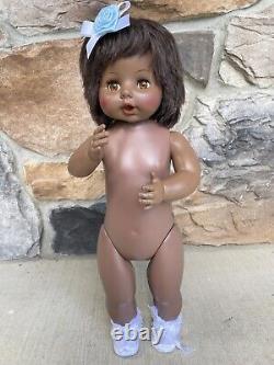 ADORABLE VINTAGE AFRICAN AMERICAN HORSMAN DRINKEE WALKER 21 With ORIG BOTTLE TOY