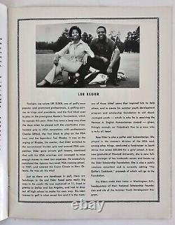 AFRICAN AMERICAN Pro Golf BLACK SCHOLARSHIP Celebrity Program LEE ELDER 1977