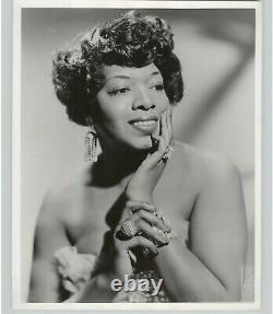 AFRICAN AMERICAN Singer DAKOTA STATON Music Jazz Soul R&B 1950s Press Photo