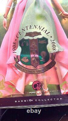 AKA Centennial 2008 Barbie Alpha Kappa Alpha Black Like Me NRFB! Rare