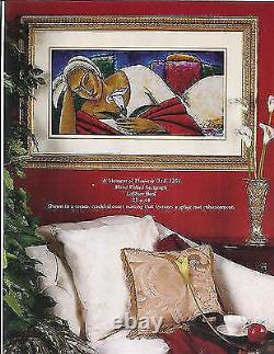 A Moment of Pleasure, an African American, Black Art Serigraph by Lashun Beal