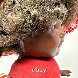 Adorable VTG 1930s African American Composition Baby Doll artist doll Amazing
