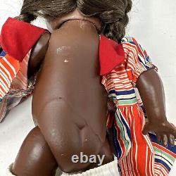 Adorable VTG 1930s African American Composition Baby Doll artist doll Amazing
