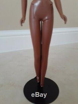 Adorable Vintage Black Aa Francie Nude Doll Needs Tlc Displays Well! Colored