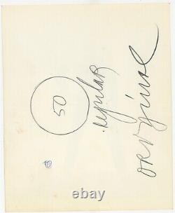 Adrian Bruce 1960 Black Cinema Actor 8x10 African American Theater Signed Photo