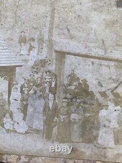 African American 1894 Black Nannies Jackson Springs NC Town Fair Original Photo