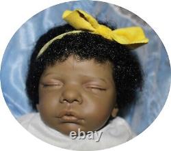 African American AA Reborn Baby Doll Newborn Black Lifelike