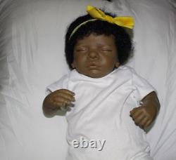 African American AA Reborn Baby Doll Newborn Black Lifelike