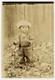 African American Adorable Boy In Hat 1900 Overalls Cute Black Child Photo Q9704