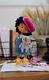 African American Amigurumi Doll Black Doll Crochet Black Baby Doll For Sale