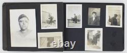 African American Antique Photo Album 1900s Black Cowboy Interracial Ebony J15151