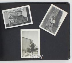 African American Antique Photo Album 1900s Black Cowboy Interracial Ebony J15151