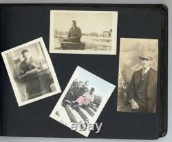African American Antique Photo Album 1900s Black Cowboy Interracial Ebony J15151