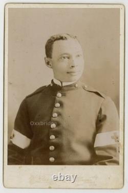African American Army Medic 1890 Black Buffalo Soldier Doctor Corp Photo J15430