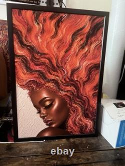 African American Art Print. (My Brown Skin)