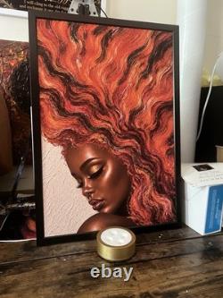 African American Art Print. (My Brown Skin)