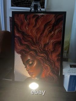 African American Art Print. (My Brown Skin)