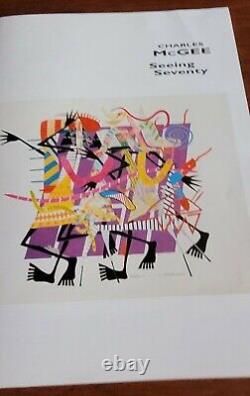 African American Artist Detroit Charles Mcgee Catalog Original Signed