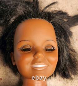 African American BLACK CRISSY Family Movin Groovin DOLL Grow Hair IDEAL