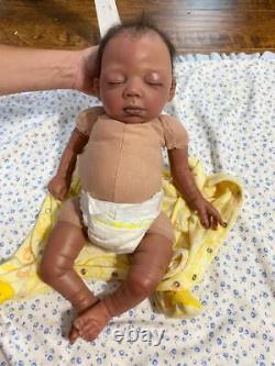 African American Baylee Sculpt Reborn 21