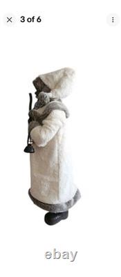 African American/Black 34 Inch Santa By Signature Collection