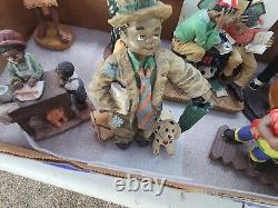 African American Black Angels Musician Jazz Family 36 peices Vintage Figurines