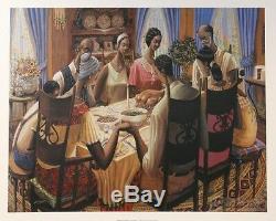 African American Black Art Print BLESSING II by John Holyfield