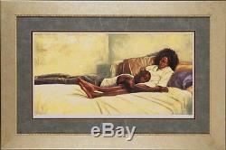 African American Black Art Print NO BURDENS TOO HEAVY by Alonzo Adams