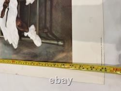 African American Black Art Signed First Sunday By Gilbert Young