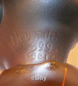African American Black Bisque Head Doll Ernst Heubach 399 Native Antique
