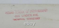 African American Black Freemasonry Couple Hooks Brothers Photo Memphis 1940-50s