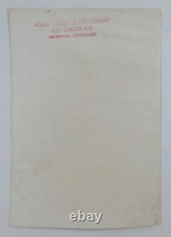 African American Black Freemasonry Couple Hooks Brothers Photo Memphis 1940-50s