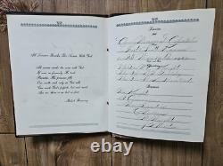 African American Black History Figure Prof E. J. Hawkins Funeral Memorial Book