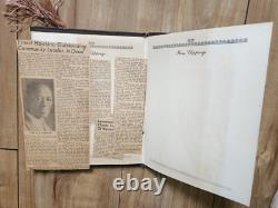 African American Black History Figure Prof E. J. Hawkins Funeral Memorial Book