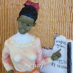 African American Black History School Classroom Large Statue Teacher Kids Rare