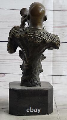 African American Black Jazz Soul Musician Bronze Statue Sculpture Dwight