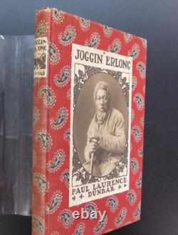 African American Black Ohio Author Joggin' Erlong Paul Laurence Dunbar 1st 1906