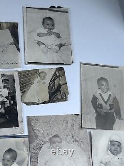 African American Black Photo Lot #1 Vintage Children