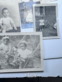 African American Black Photo Lot #1 Vintage Children