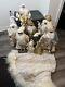 African American Black Santa Claus Lot Christmas Decor Decorations EUC Excellent