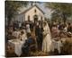African American Black Wedding 1901 Oil Painting Canvas Wrap Or Poster Prints