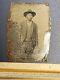African American Black Youth With Great Face And Hat Antique Tintype Photo