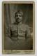 African American Buffalo Soldier 806th WWI 1918 France Black Cabinet Card J15207