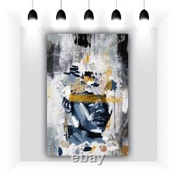 African American Canvas Prints & Wall Art, Black Girl Art, African Abstract Art
