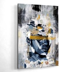 African American Canvas Prints & Wall Art, Black Girl Art, African Abstract Art