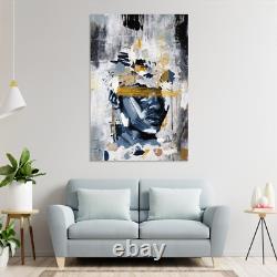 African American Canvas Prints & Wall Art, Black Girl Art, African Abstract Art