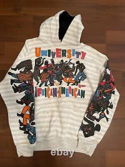 African American College Alliance Vintage 90's Shirt University Hoodie Black XL