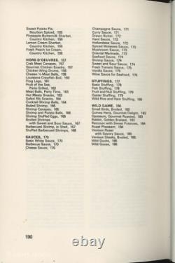 African American Cookbook BLACK GOURMET Creole Gumbo Restaurant Joseph Stafford