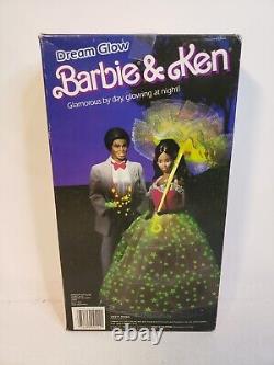 African American Dream Glow Barbie Doll 1985 Mattel 2422 Nrfb