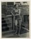 African American Female 1940 Swimsuit 8x10 Sexy Black Ebony Girl WW2 Pinup Photo